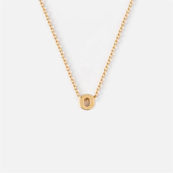 Orelia London Jewellery Initial ‘O’ Gold Necklace